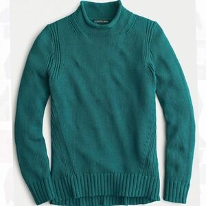 J. Crew Factory Teal Cowl Neck Sweater